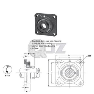 1.3125 in Square Flange Units Cast Iron SAF207-21 Mounted Bearing SA207-21+F207