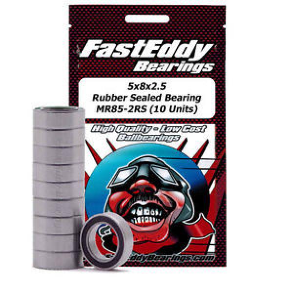 Tamiya 850 Rubber Sealed Replacement Bearing 5X8X2.5 (10 Units) #1 image