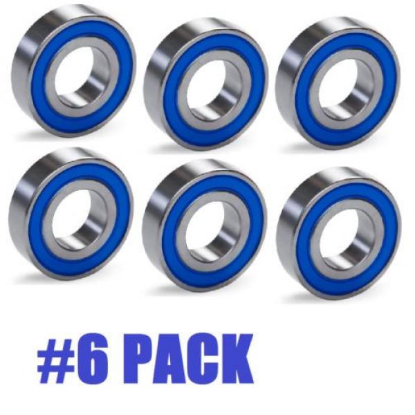 6 Units 6202-2RS C3 Premium Ball Bearing 15X35X11 #1 image