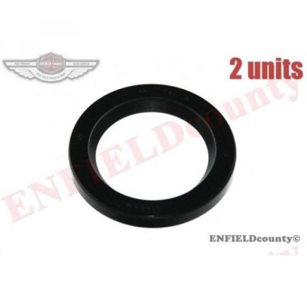 FRONT WHEEL INNER BRAKE DRUM BEARING SEAL SET PAIR 2 UNITS WILLYS JEEP @AEs #1 image